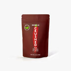 Refill Pouch of  Barbecue crushed red pepper flakes on a white background